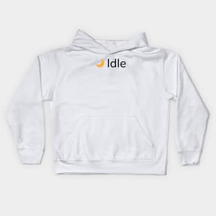 Idle status Kids Hoodie